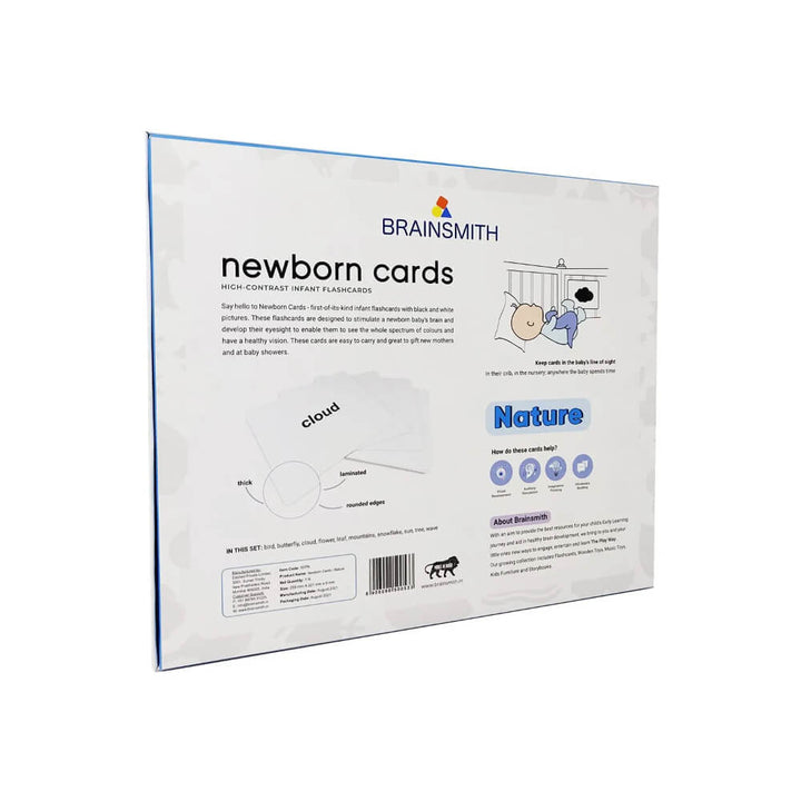 Brainsmith Nature Newborn High Contrast Flash Cards