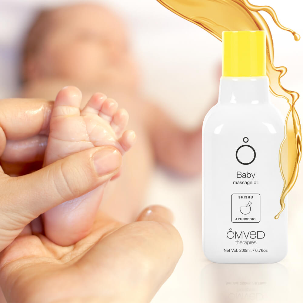 Omved Therapies Baby Massage Oil