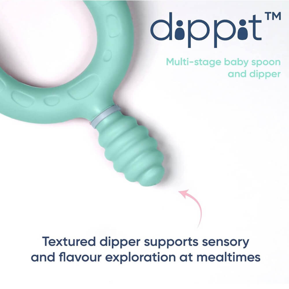 BiBaDo Dippit™ Multi-stage Baby Weaning Spoon and Dipper - Pack of 2