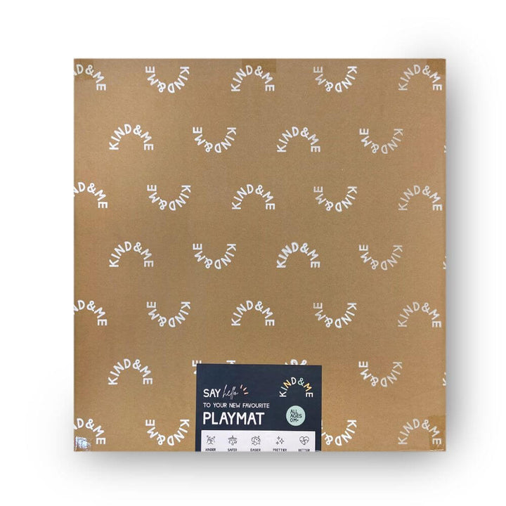 Kind&Me Interlocking Playmat Polka Dot Grey