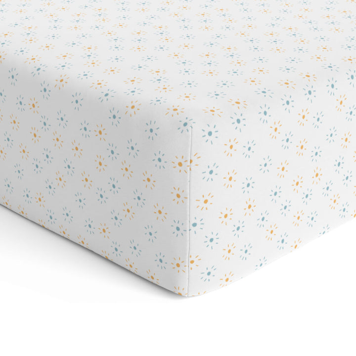 Fitted Cot Sheet - Sun
