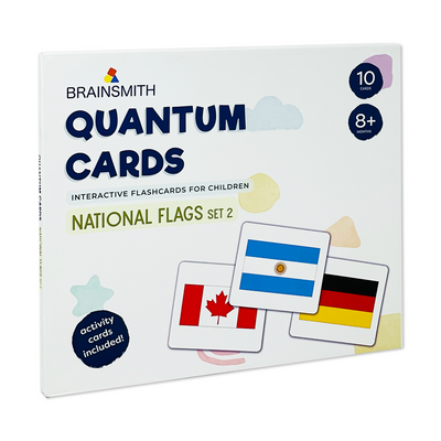 Brainsmith National Flags Quantum Flash Cards (Set II)