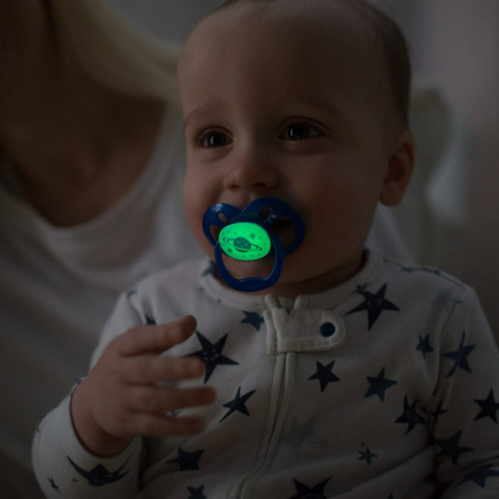 Dr. Brown's Advantage Stage 2 Glow in the Dark Pacifier (Pack of 2)