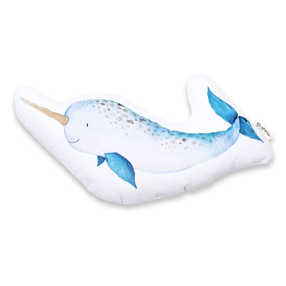 Masilo Organic Shape Cushion - Narwhal