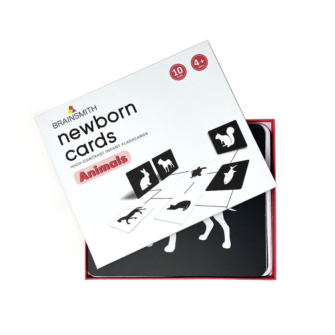 Brainsmith Animals Newborn High Contrast Flash Cards