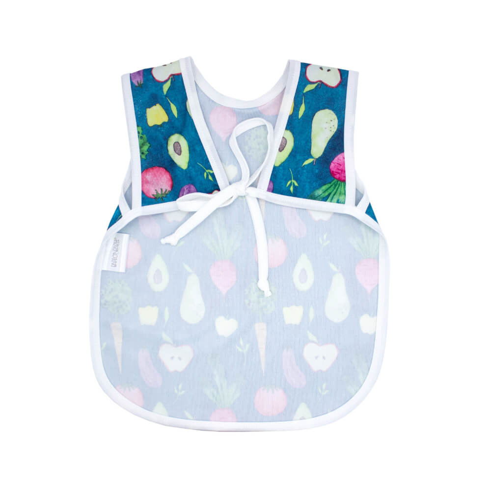 Bapron Baby Organic Produce BPA Free Bib + Apron