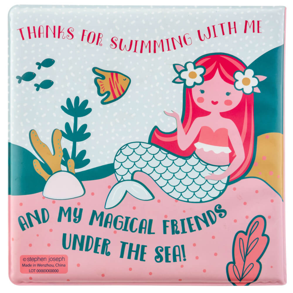 Stephen Joseph Colour Changing Bath Book - Mermaid