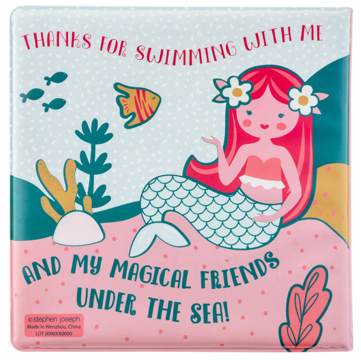 Stephen Joseph Colour Changing Bath Book - Mermaid