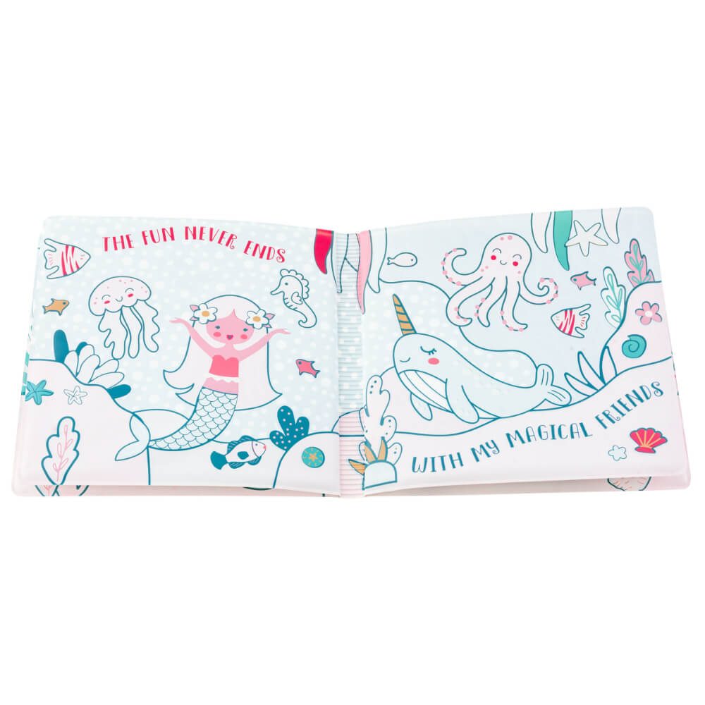 Stephen Joseph Colour Changing Bath Book - Mermaid
