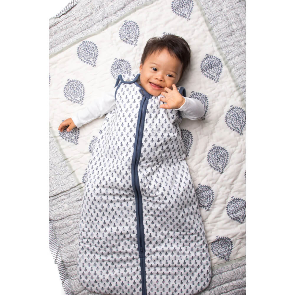 Malabar Baby Fort Blue Wearable Baby Sleep Sack (Lightweight)