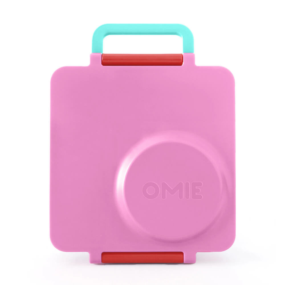 Omie Insulated Bento Lunch Box - Pink Berry