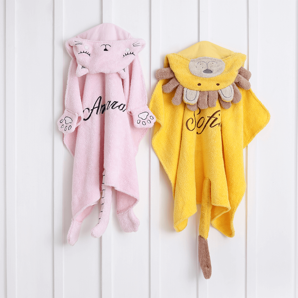 Little West Street Personalized Lion Animal Wrap (Baby)