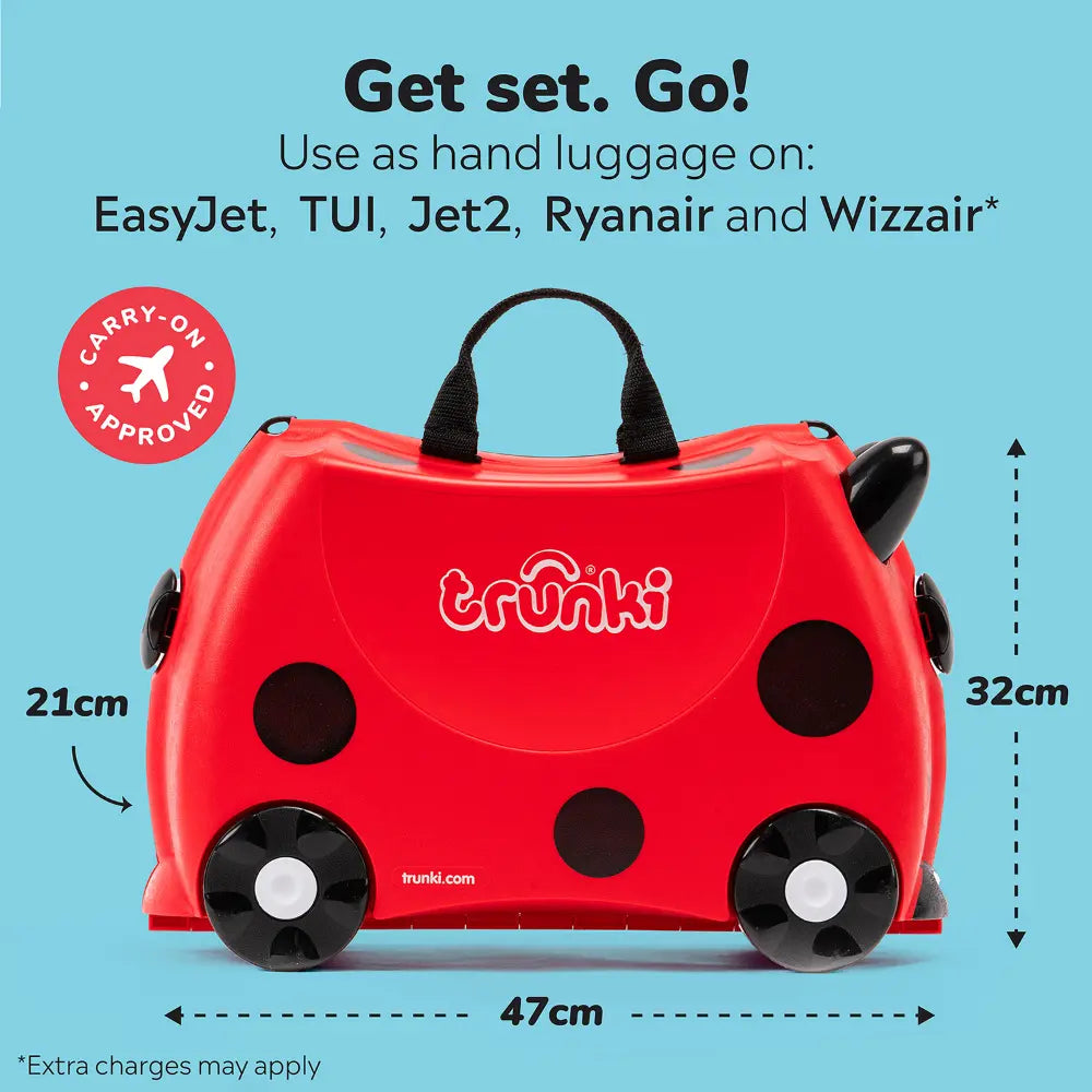 Trunki Harley Ladybug (Red)