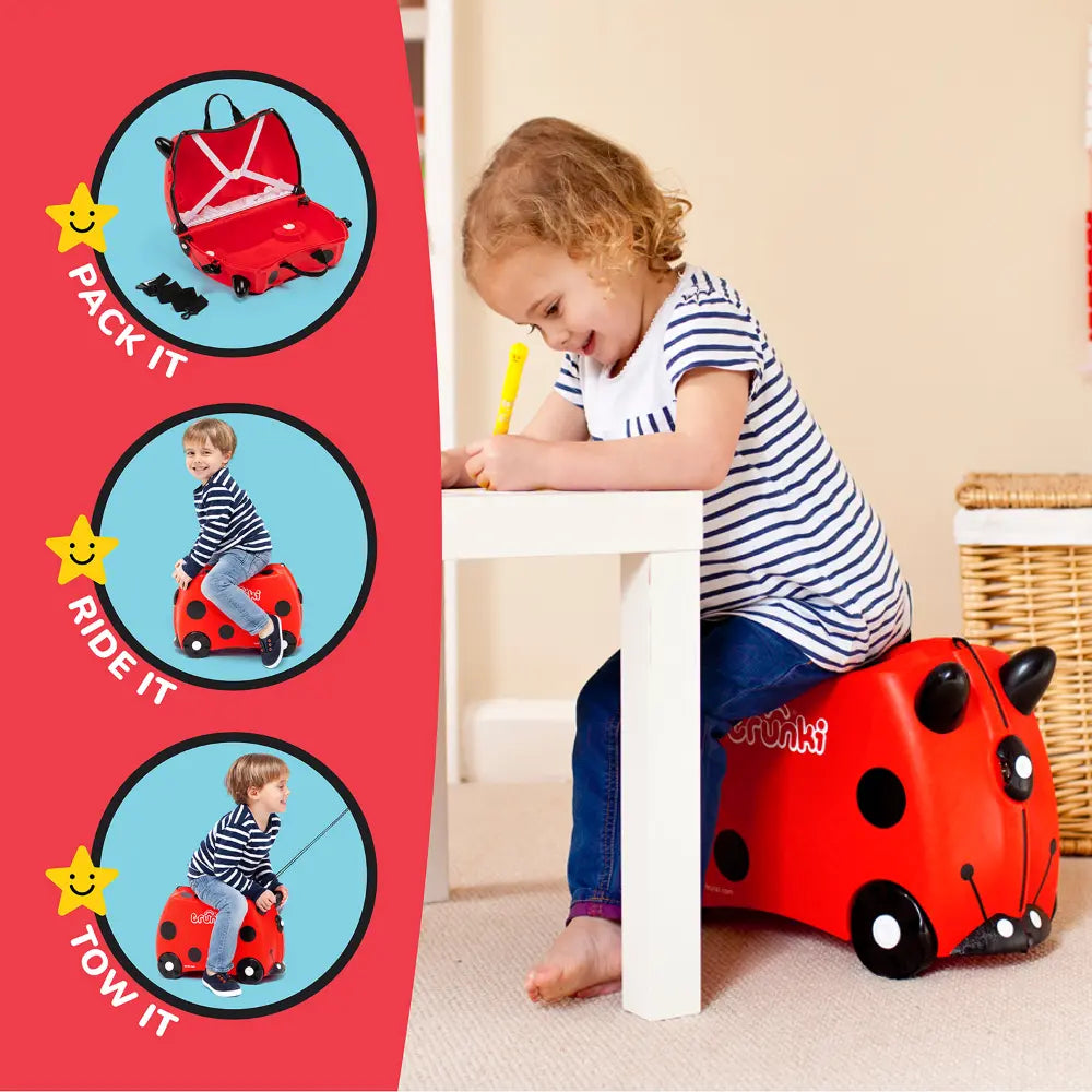Trunki Harley Ladybug (Red)