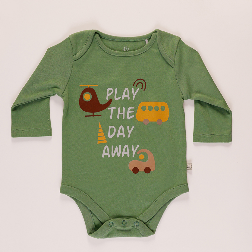 Furr Balls Full Sleeves Bodysuit - Play The Day Away