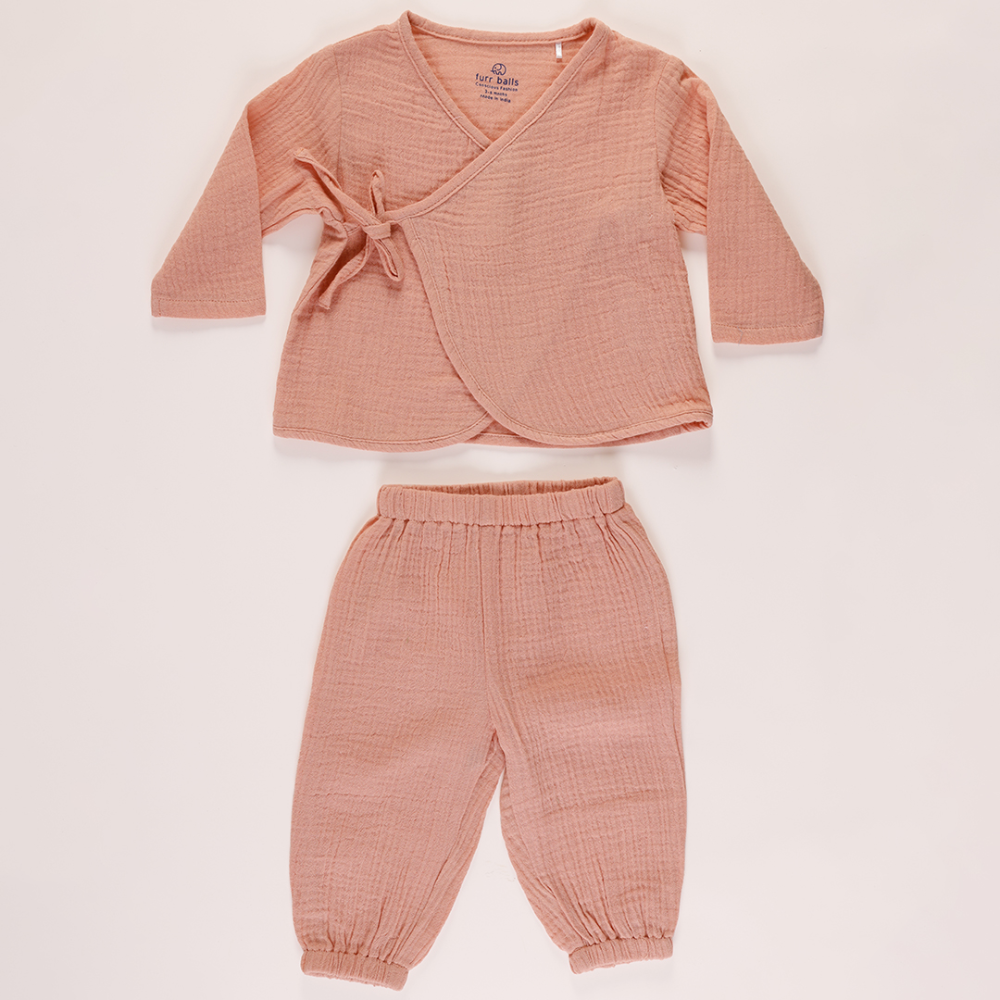 Furr Balls Snuggle Suit Co-ord Set - Pink
