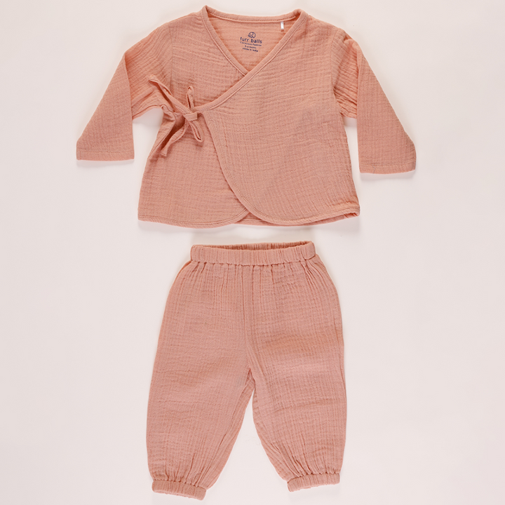 Furr Balls Snuggle Suit Co-ord Set - Pink