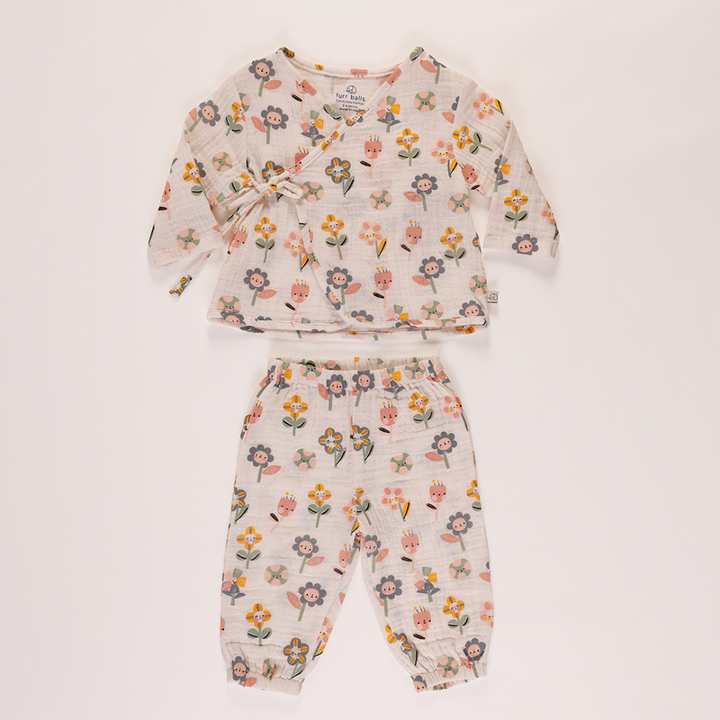Furr Balls Snuggle Suit Co-ord Set - Garden Of Dreams