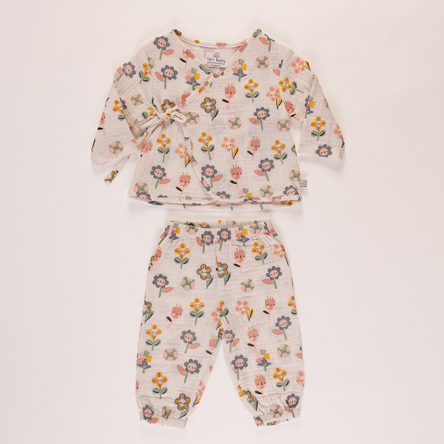 Furr Balls Snuggle Suit Co-ord Set - Garden Of Dreams