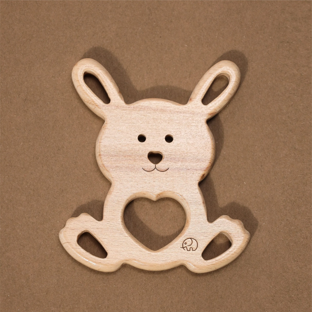 Furr Balls Natural Beech Wood Teether