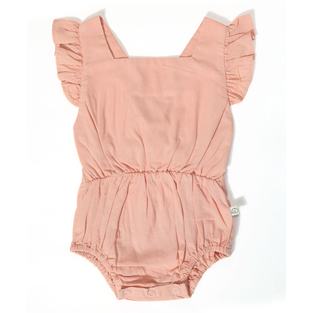 Furr Balls Sleeveless Frill Romper