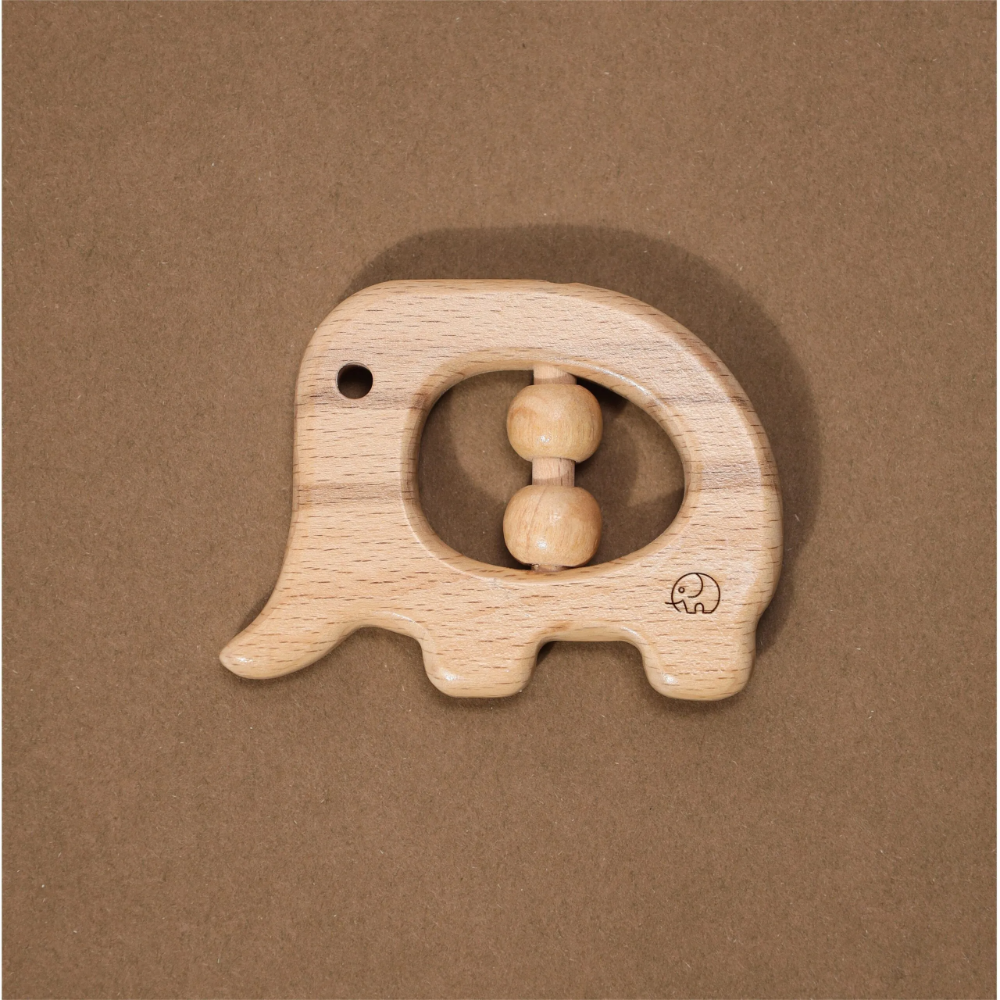 Furr Balls Natural Beech Wood Teether