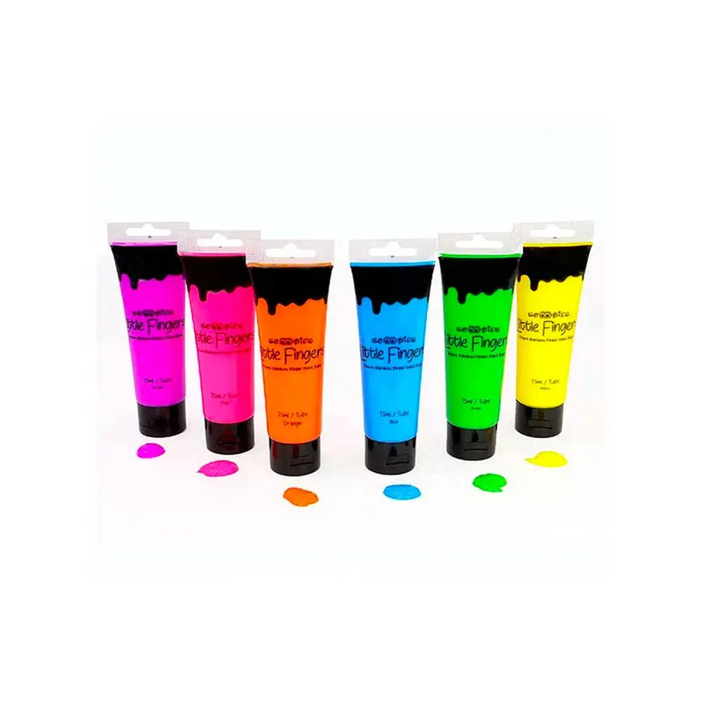 Scoobies Rainbow Finger Paints