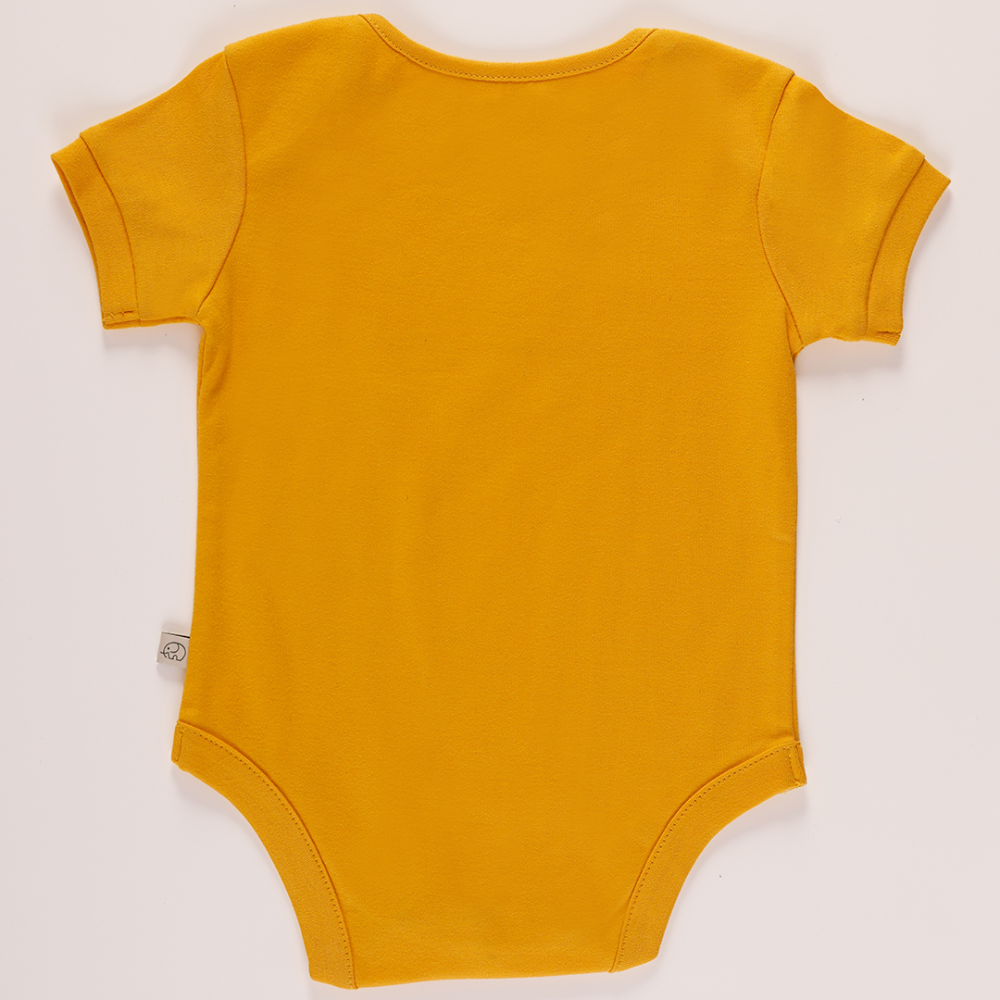 Furr Balls Organic Short Sleeves Bodysuit - A Little Bit Of Magic