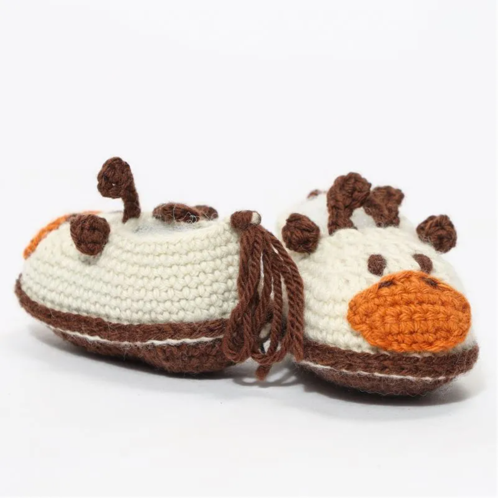 Furr Balls Cute Gifi Crochet Booties