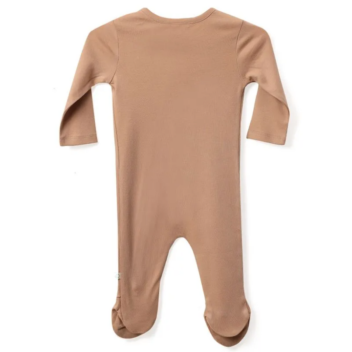 Furr Balls Zipper Full Sleeves Bodysuit - Ruby Tan
