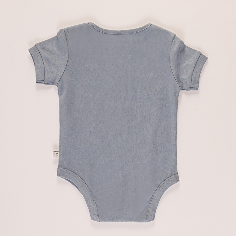 Furr Balls Organic Short Sleeves Bodysuit - Love