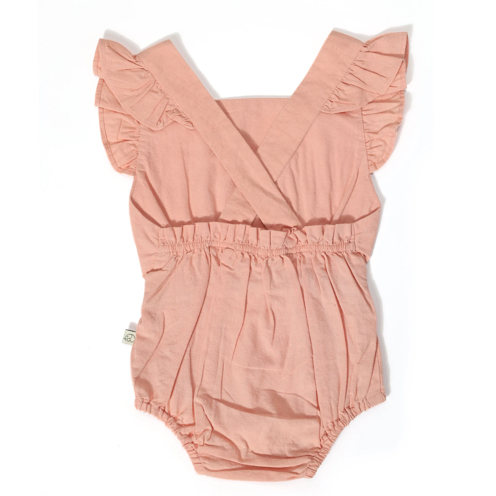 Furr Balls Sleeveless Frill Romper