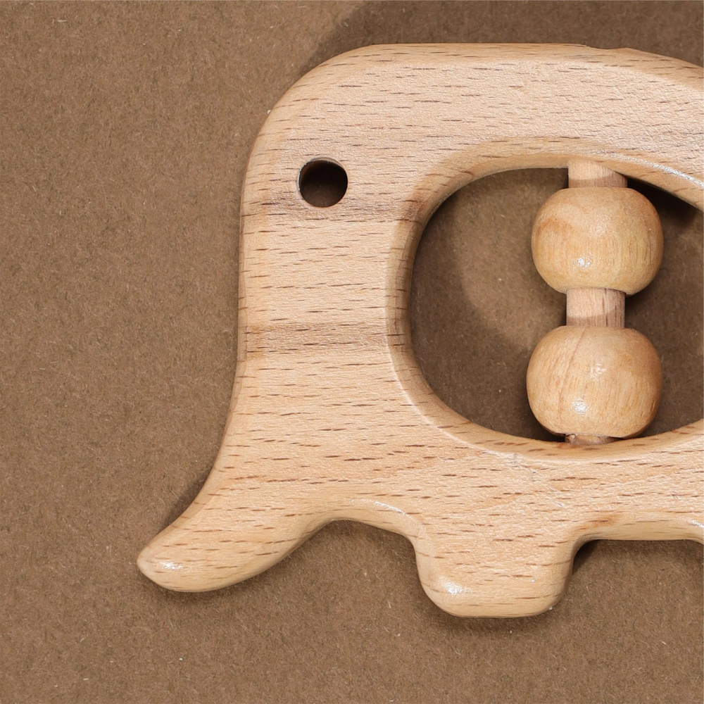 Furr Balls Natural Beech Wood Teether