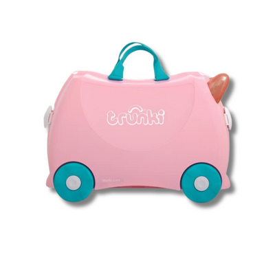 Flossi Flamingo Suitcase - Pink