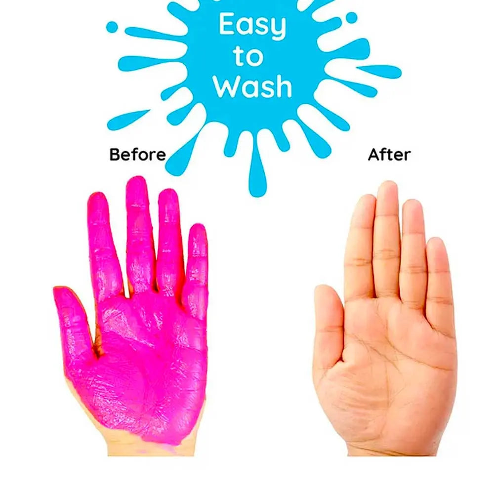 Scoobies Rainbow Finger Paints