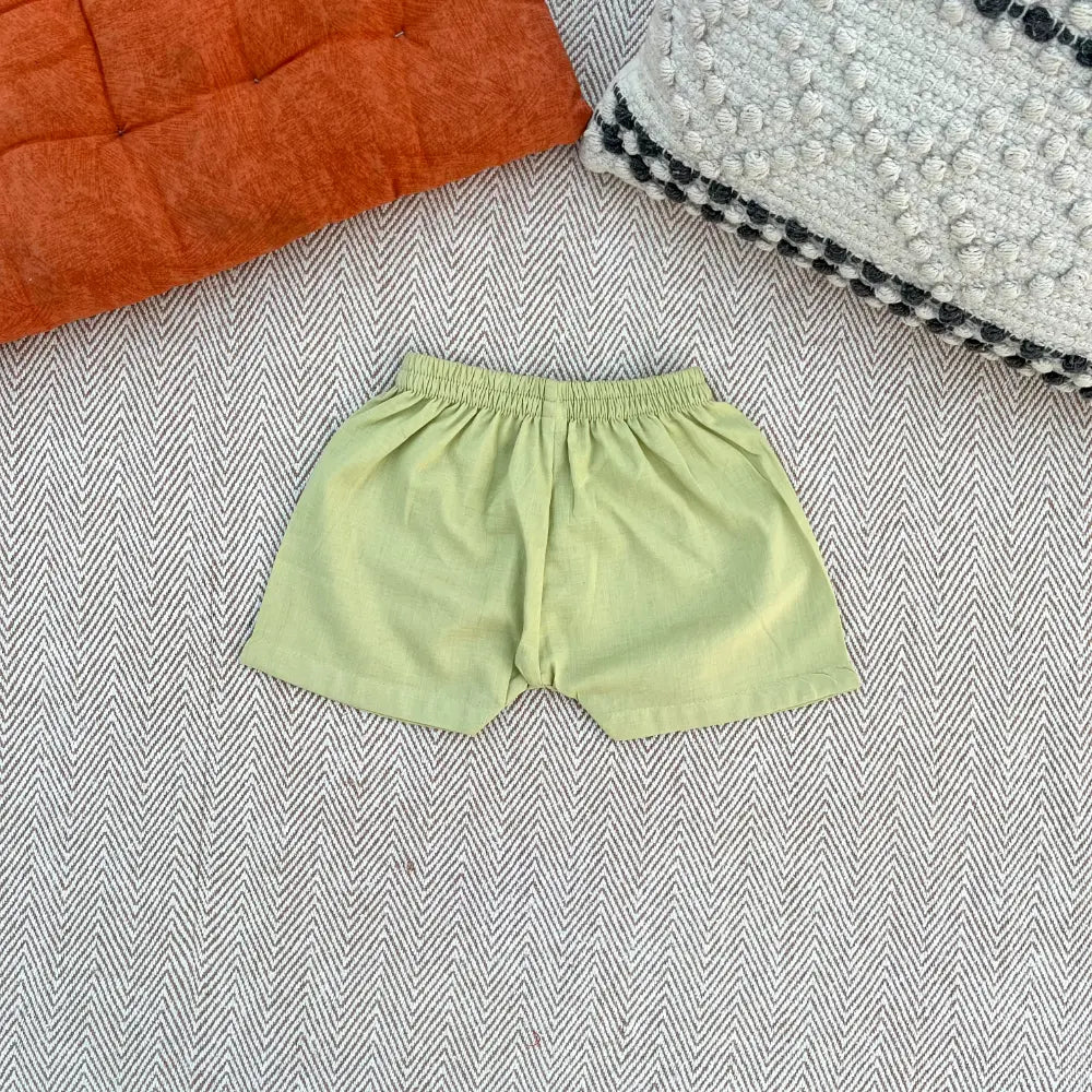 Bhaakur Organic Cotton Elephant Jhabla Set