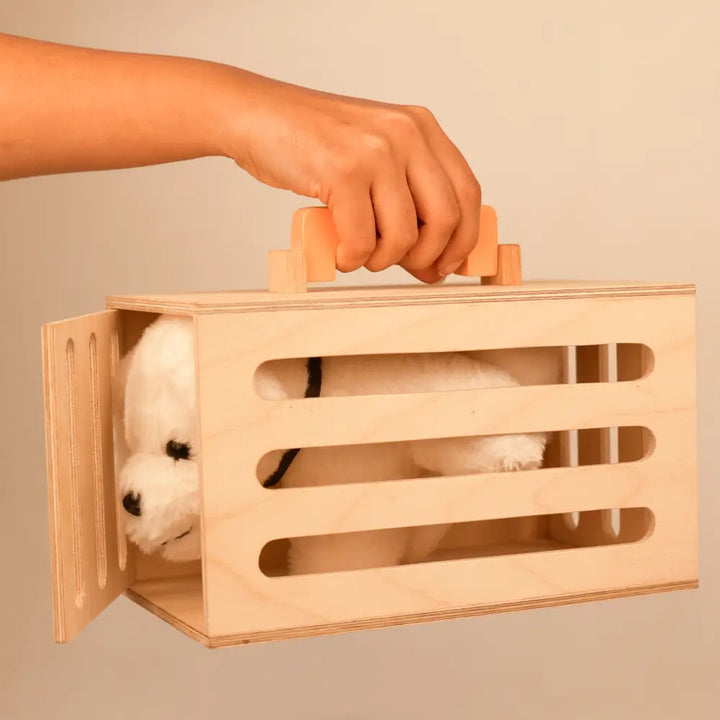 PlayBox Pet Grooming Play Set Wooden Toy
