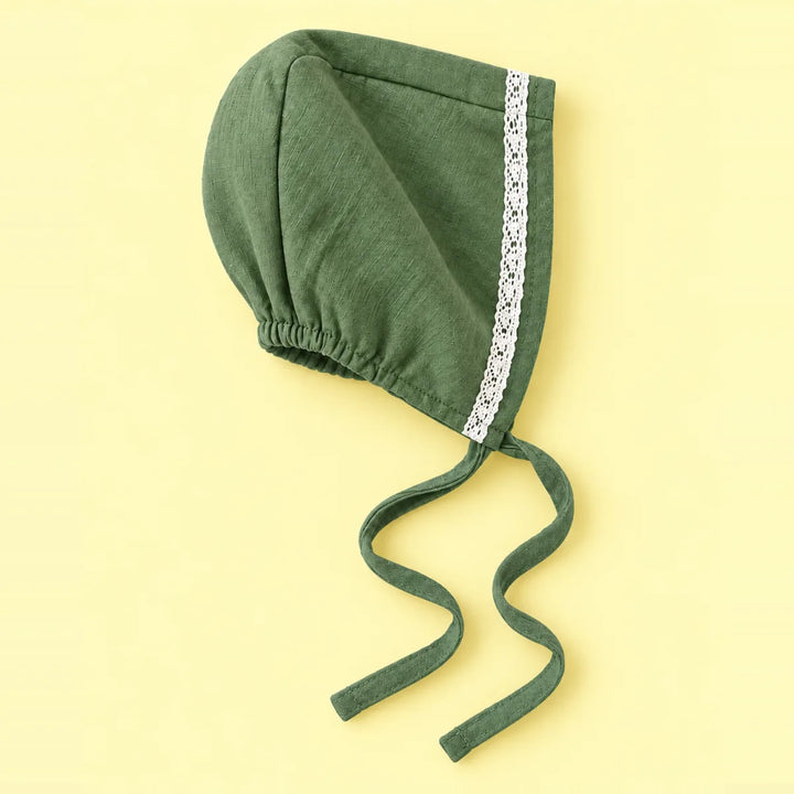 Sweetlime By AS Sage Meadow Gingham Romper &amp; Bonnet Set For Girls