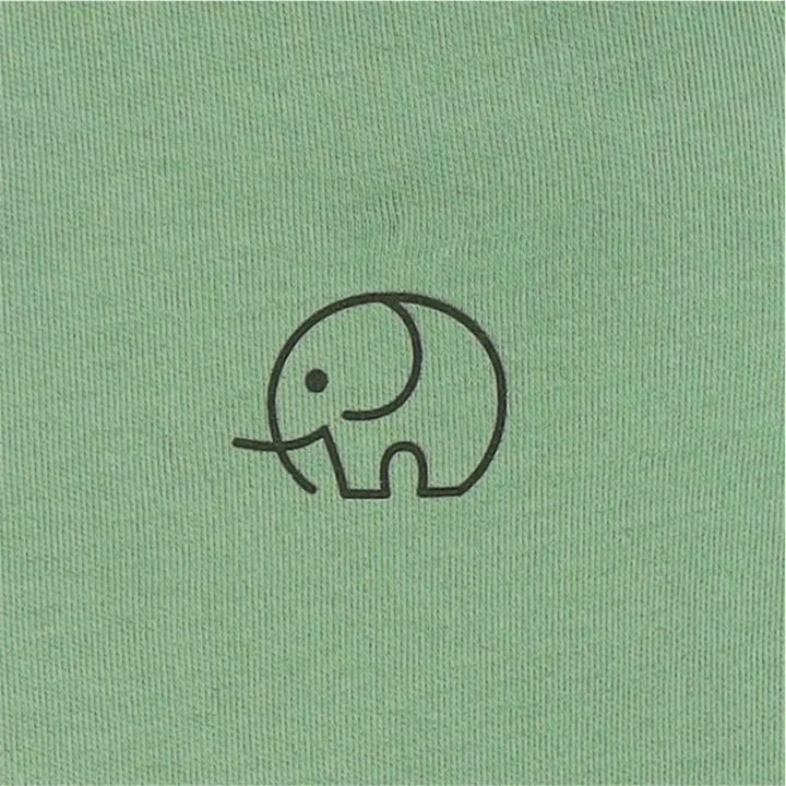 Furr Balls Ellie Short Sleeves Bodysuit - Mineral Green