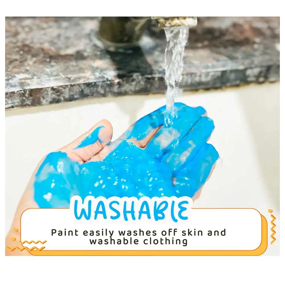 Scoobies Rainbow Finger Paints