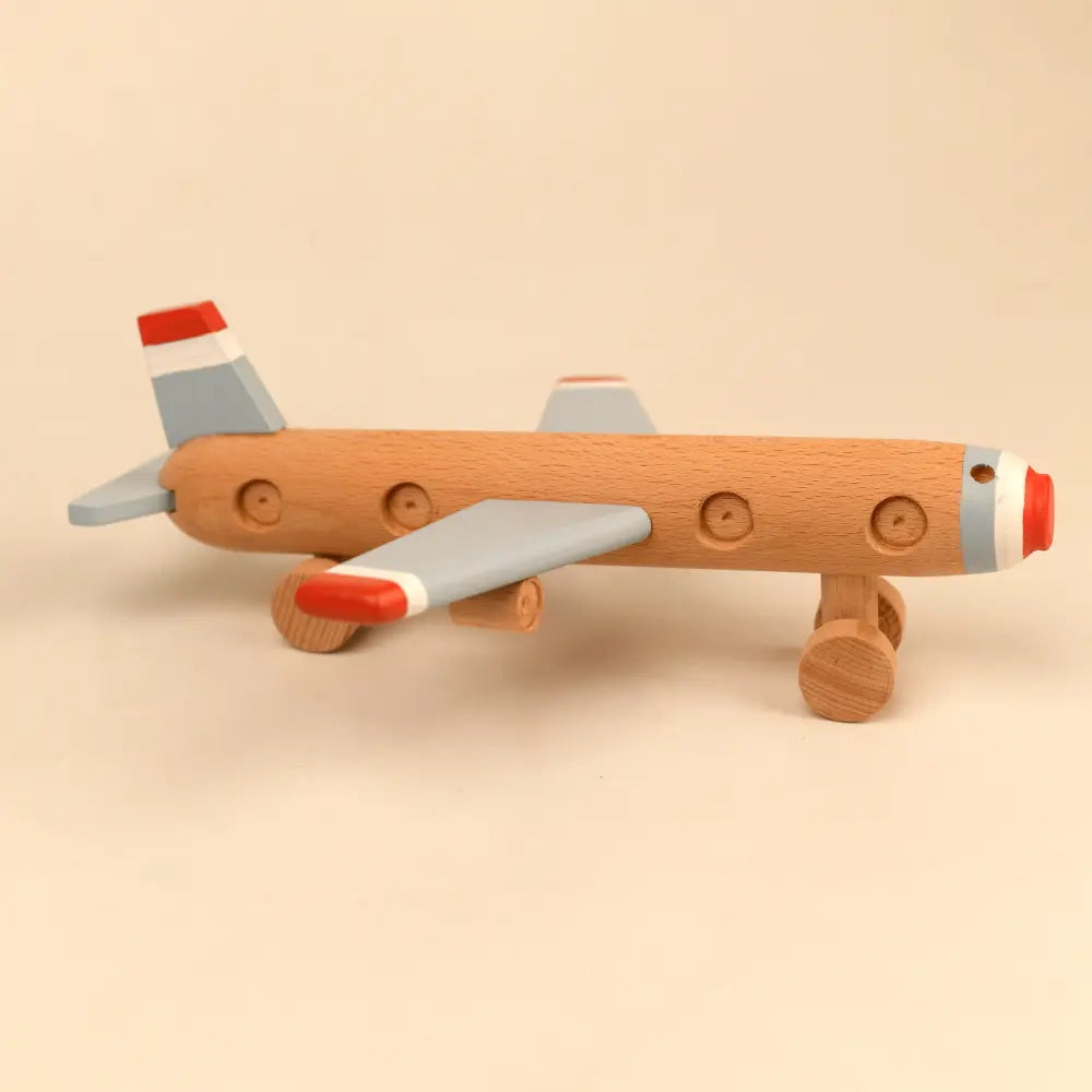 Playbox Aeroplane Wooden Toy