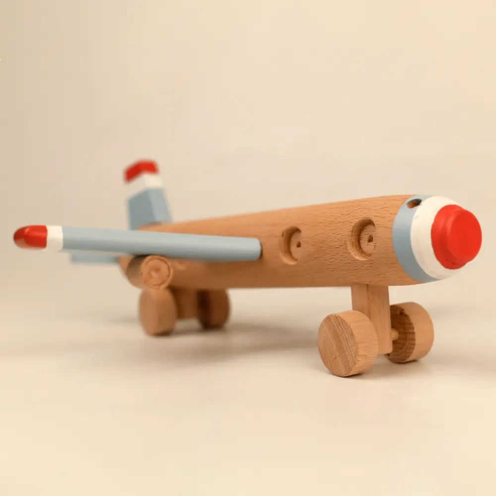 Playbox Aeroplane Wooden Toy
