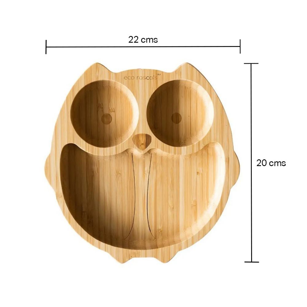 Bamboo Owl Suction Plate