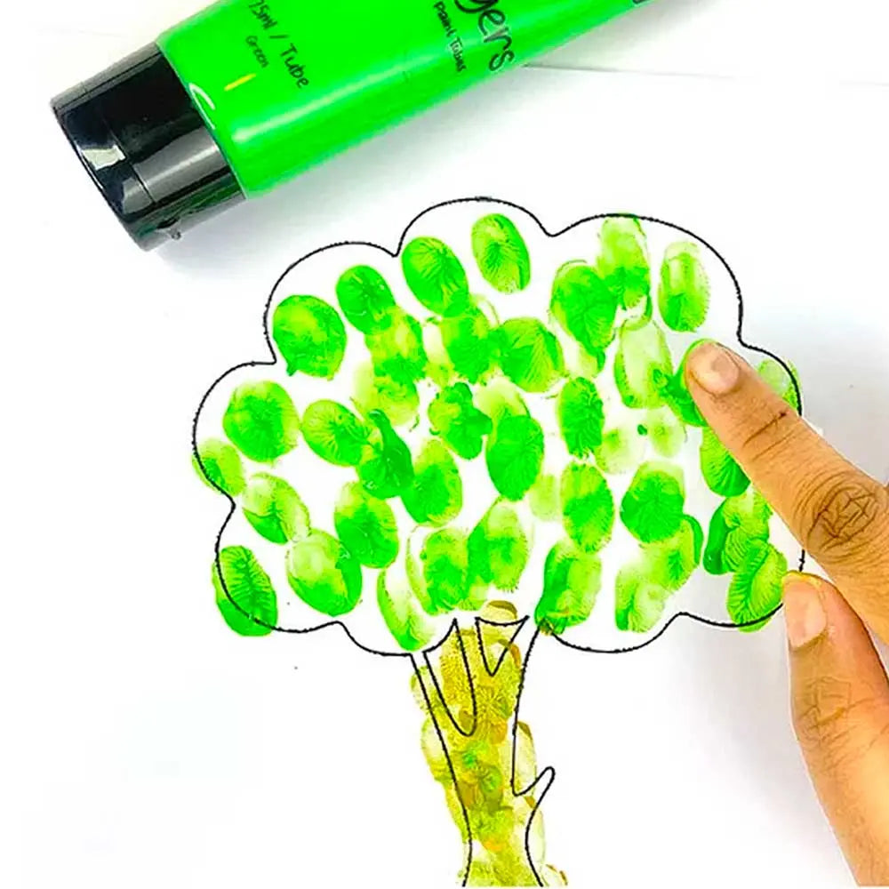 Scoobies Rainbow Finger Paints