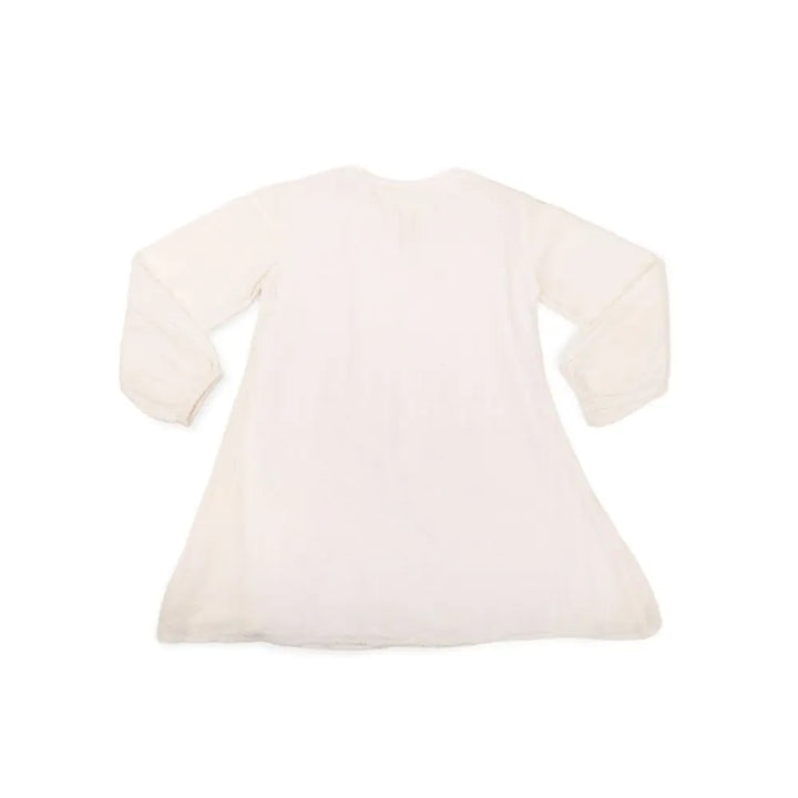 Moobaa Girls clothing The Cream Check Picnic Dress