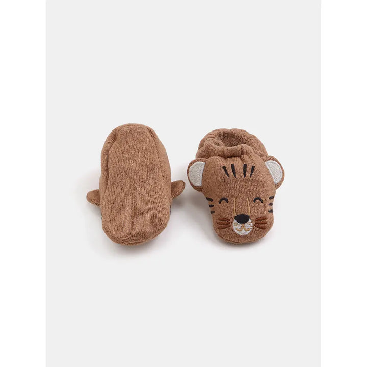 The Baby Trunk Unisex Baby Booties - Little Leo