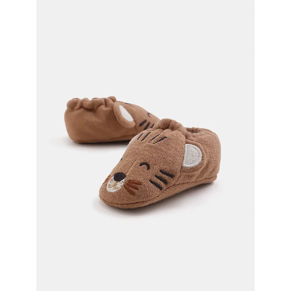 The Baby Trunk Unisex Baby Booties - Little Leo