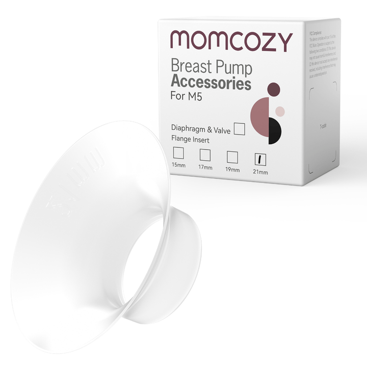 Momcozy Breastfeeding Access Flange Insert For M5 - Transparent