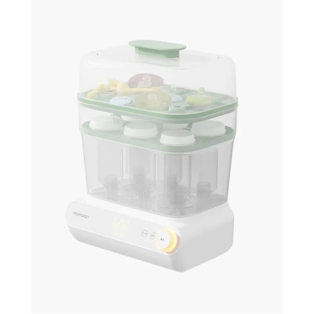 Momcozy Sterilizers &amp; Warmer 3 Layers Large Bottle Sterilizer and Dryer White