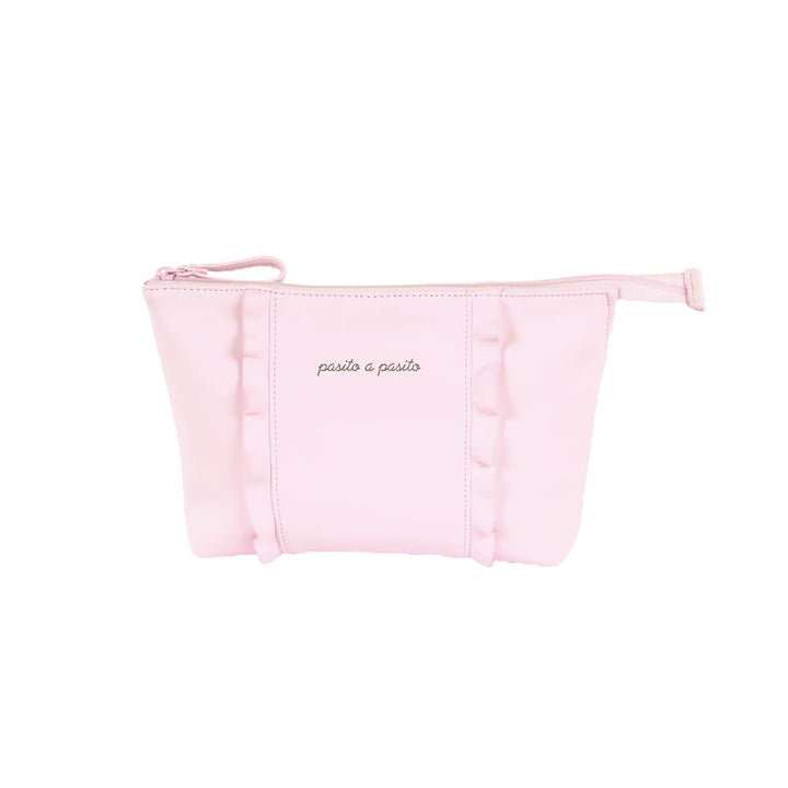 Nido Flounce Travel Essentials Pouch - Pink
